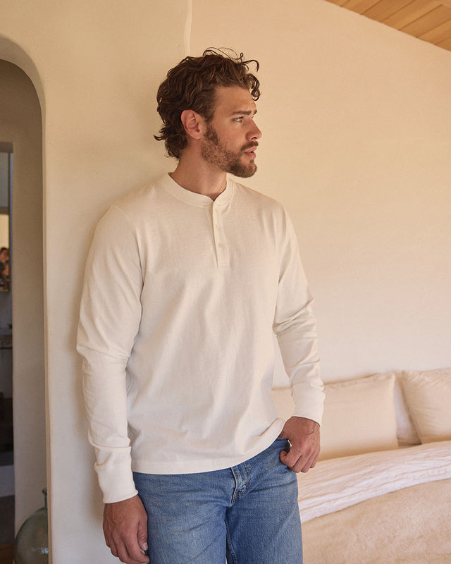 UNISEX HENLEY - 14'S KPOE HEAVYWEIGHT