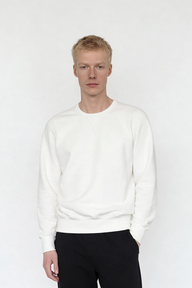 PFD Unisex Long Sleeve Pullover Crew - Prepared For Dye