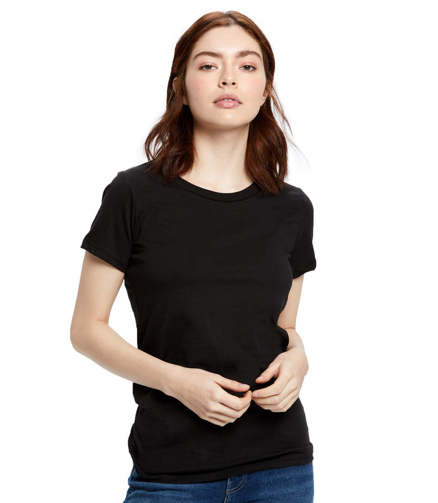Women's Short Sleeve Organic Crew Neck