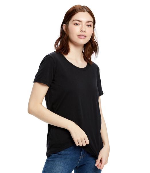Women's Short Sleeve Loose Fit Boyfriend Tee