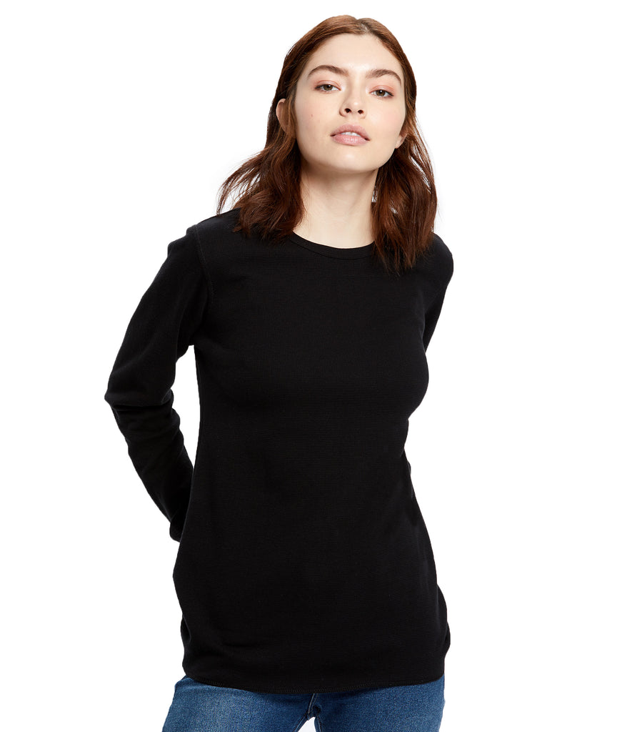 WGUST Thermal Shirts for Women Double-sided velvet long-sleeved T