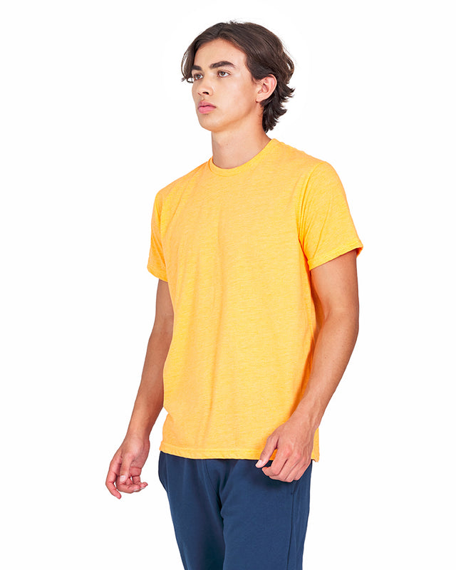 UNISEX SHORT SLEEVE POLYESTER/COTTON CREW NECK