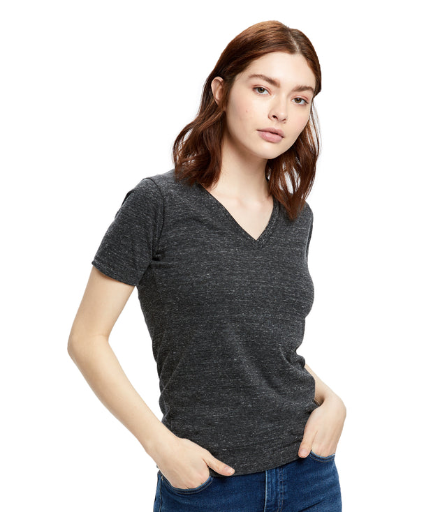Women's Short Sleeve V-neck