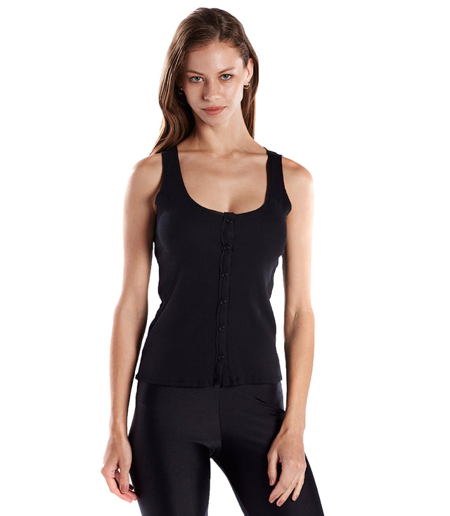 Women's 2x2 Button Down Tank