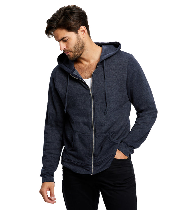 Unisex Heavy Weight Loop Terry Zip