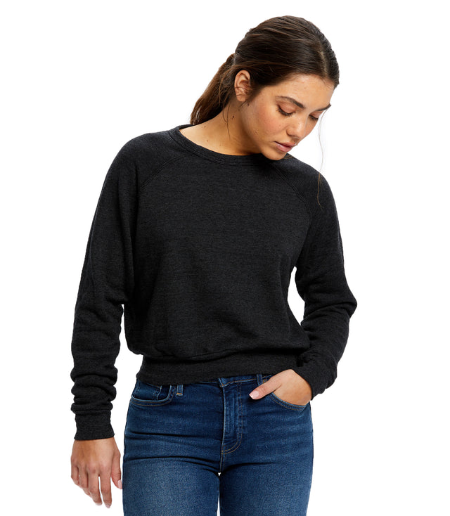 Women's Sponge Fleece Crop Top