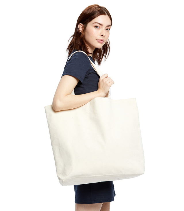 Large Canvas Shopper