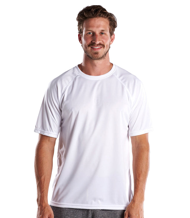 Men's Short Sleeve Raglan Performance Crew