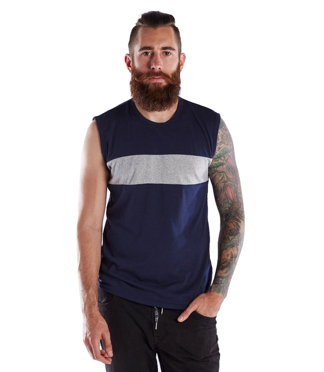 Men's 'your Logo Here' Muscle Tee