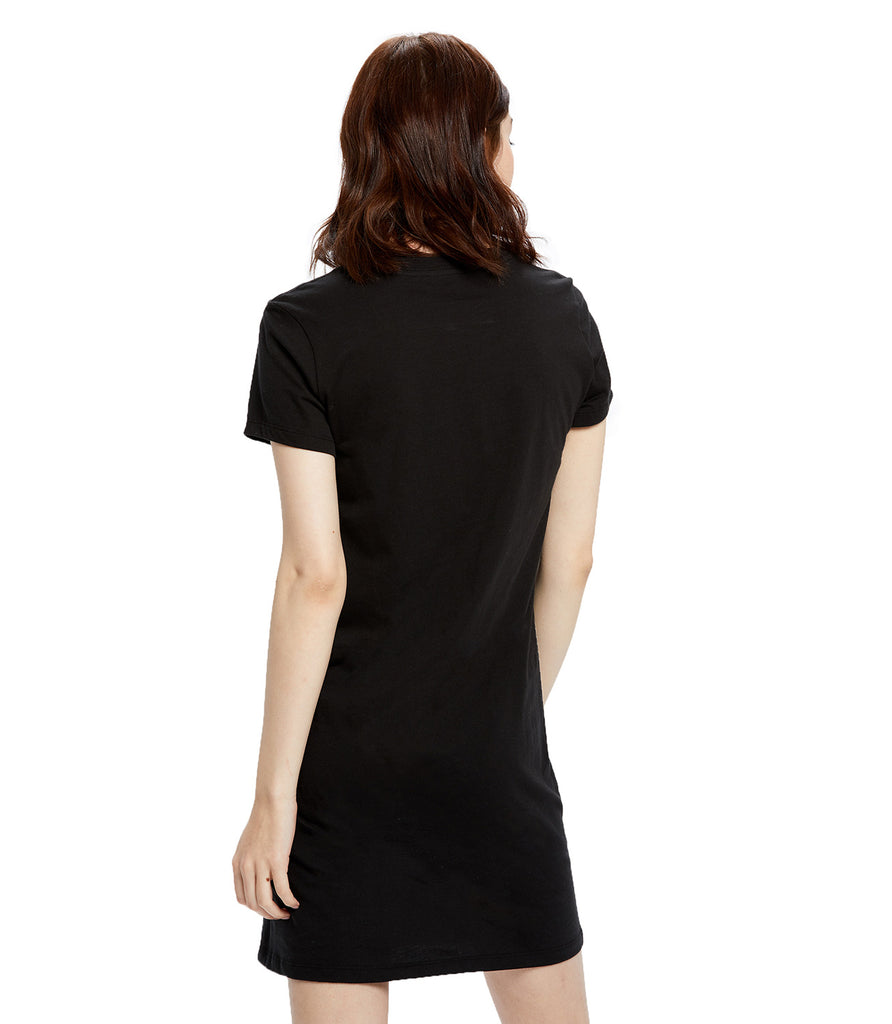 back t shirt dress Zip-Back Tee Dress