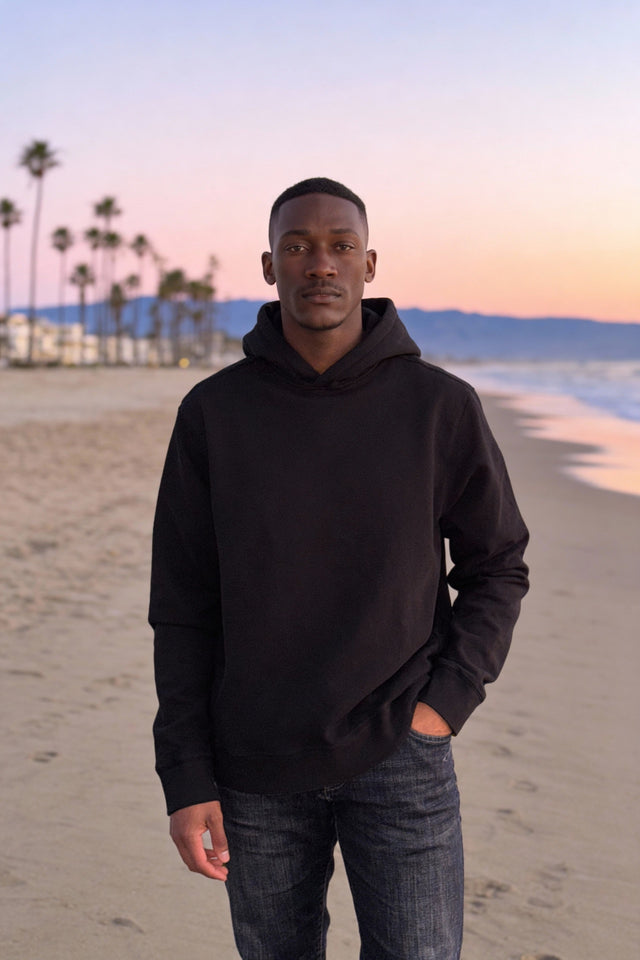 Super Heavyweight Cotton Fleece Pullover Hoody