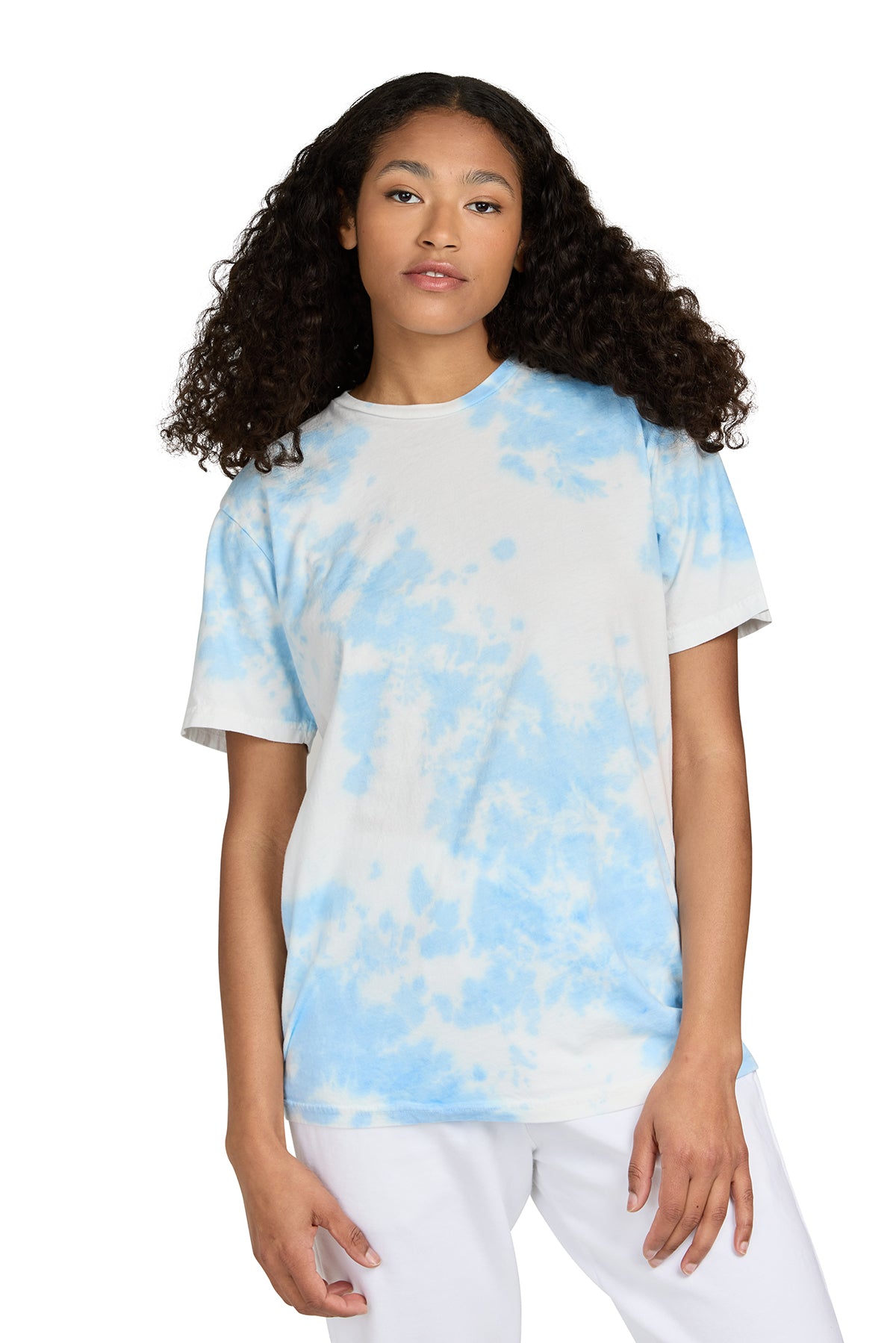 Tie-Dye Crew-Neck T-shirt