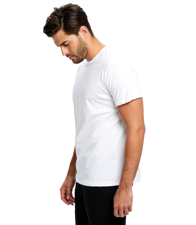 Men's Short Sleeve Polyester Crew