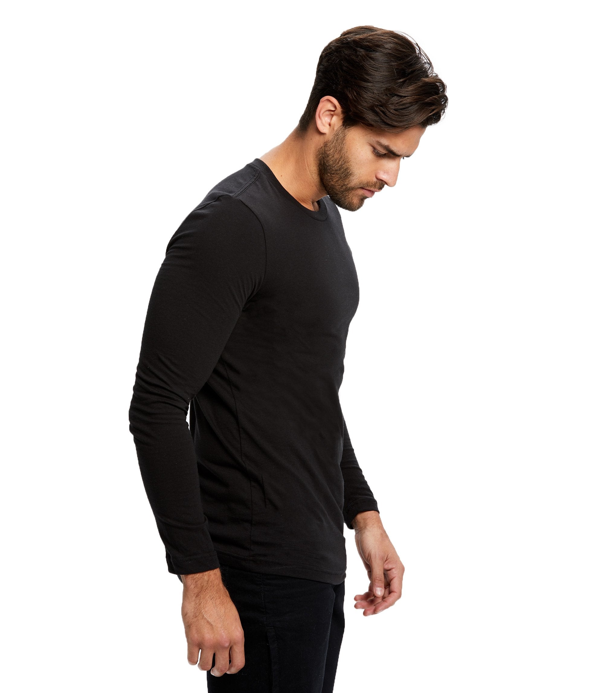 Unisex Long Sleeve Crew Neck Organic