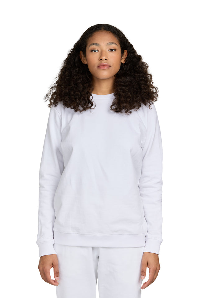 PFD Unisex 100% Organic Cotton Fleece L/S Crew