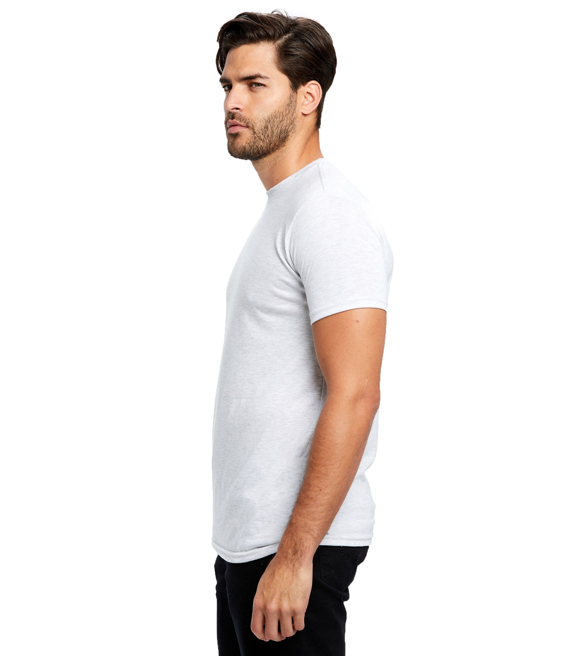 Men's Short Sleeve Tri-blend Crew Neck