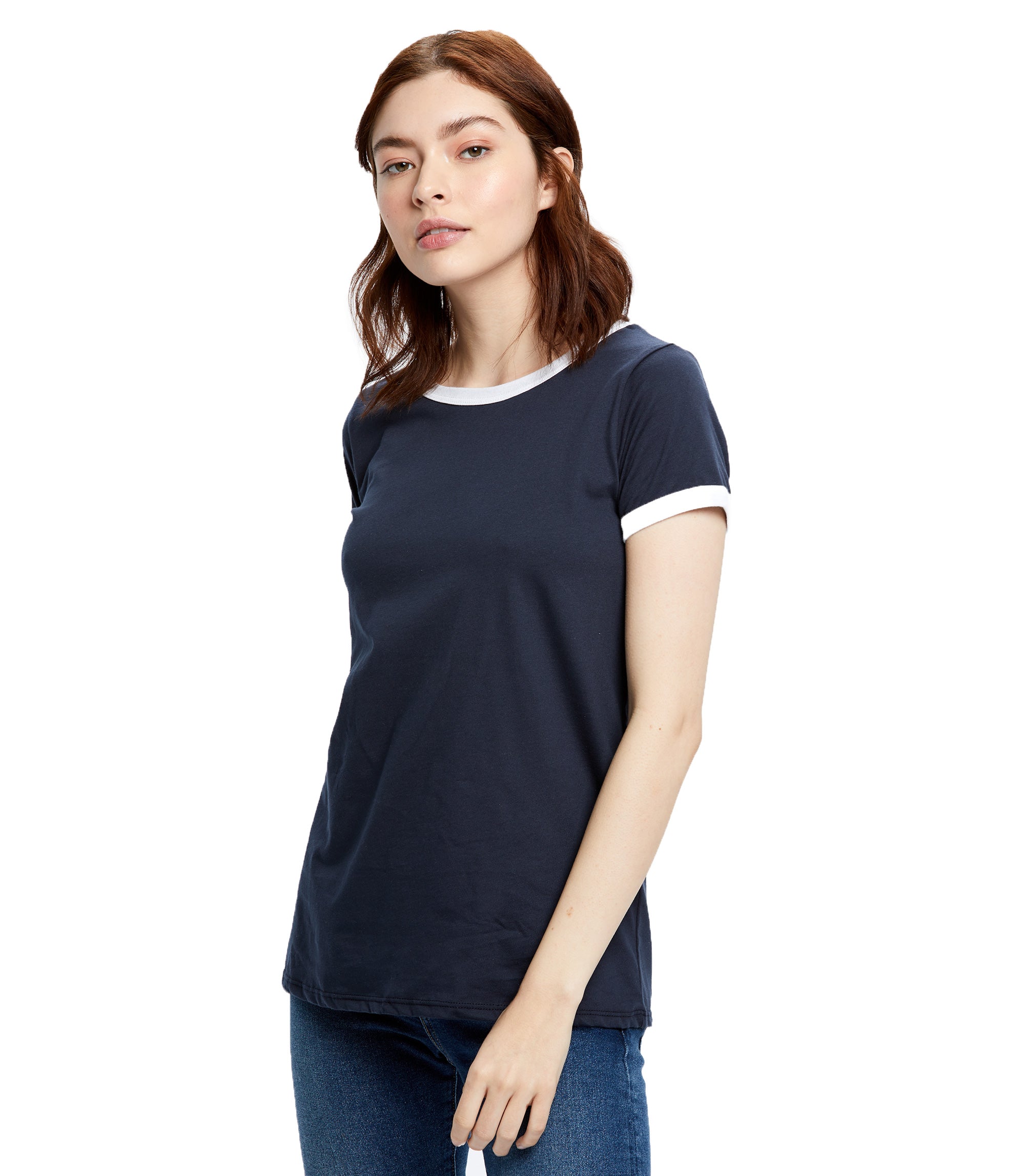 Regular Ringer Tee Women's Classic Ringer Tee