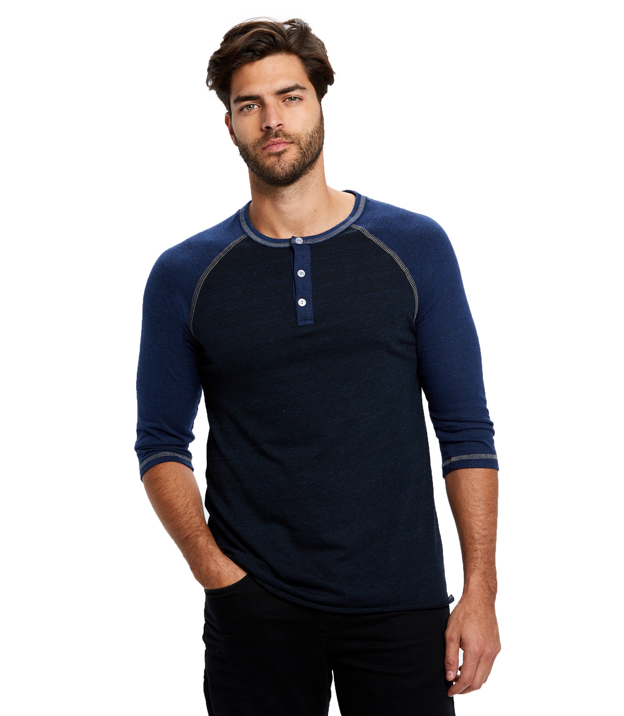 Ultralight 3/4 Sleeve Henley