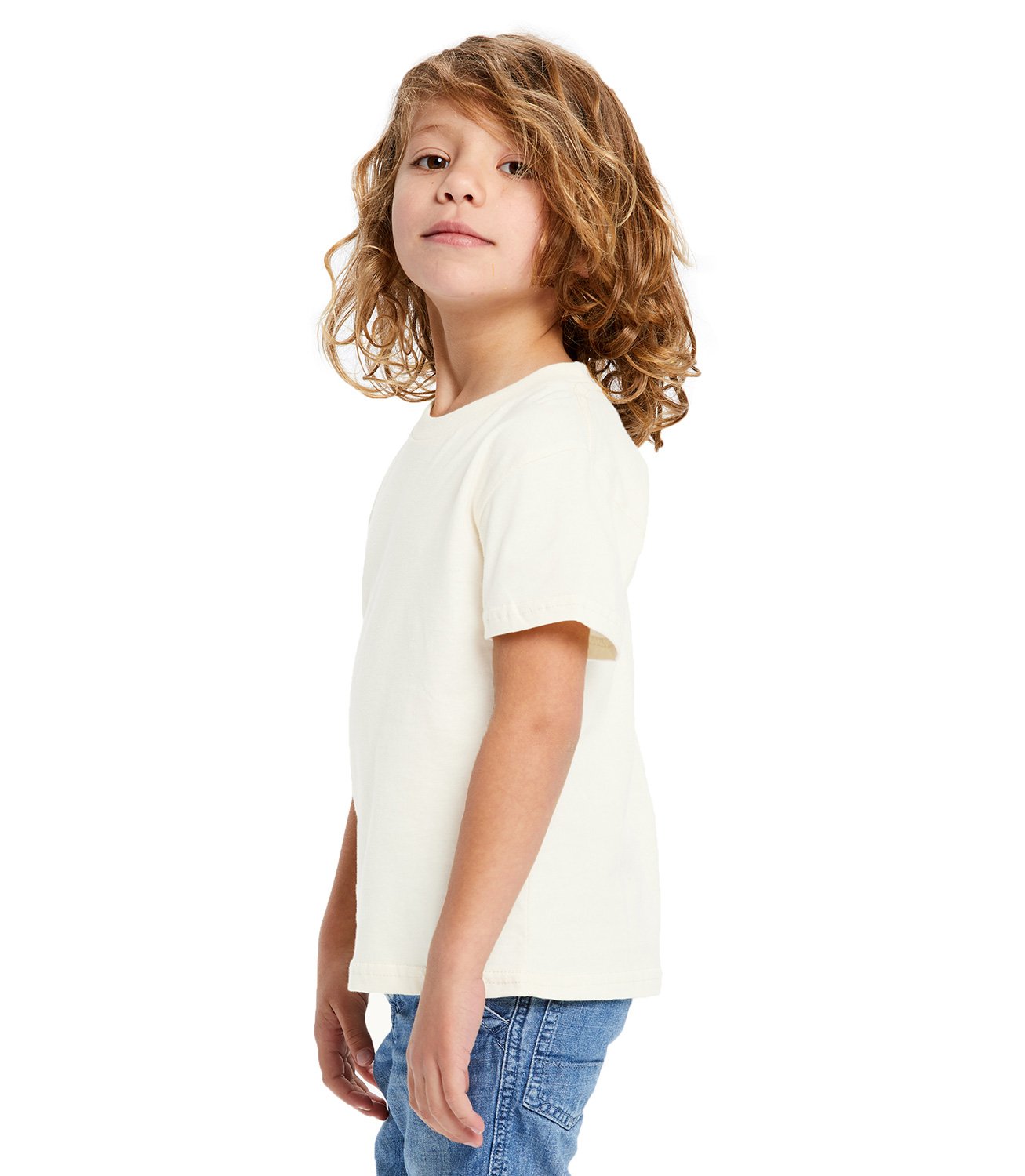 School PE White Crew Neck T-Shirt Unisex Children Kids Boys Girls Cotton Tee