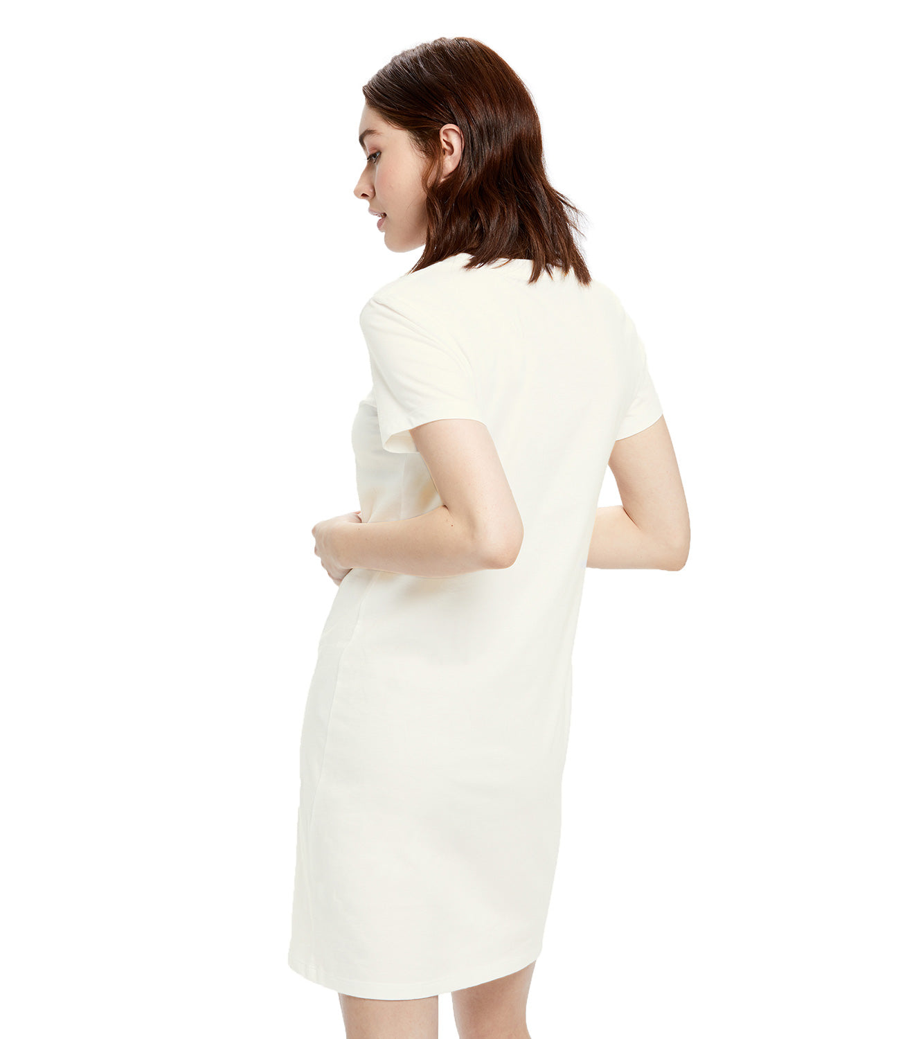 Women's Cotton T-Shirt Dress White / XL Women's Cotton T-Shirt Dress White / XL