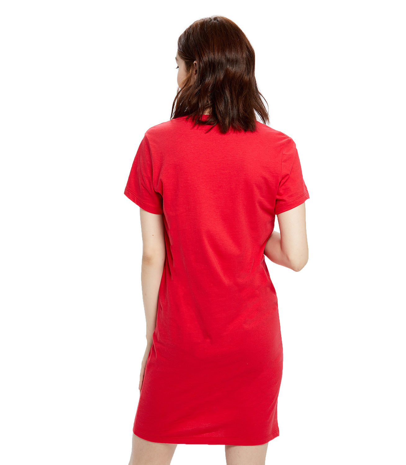 Women's Cotton T-Shirt Dress White / XL Women's Cotton T-Shirt Dress White / XL