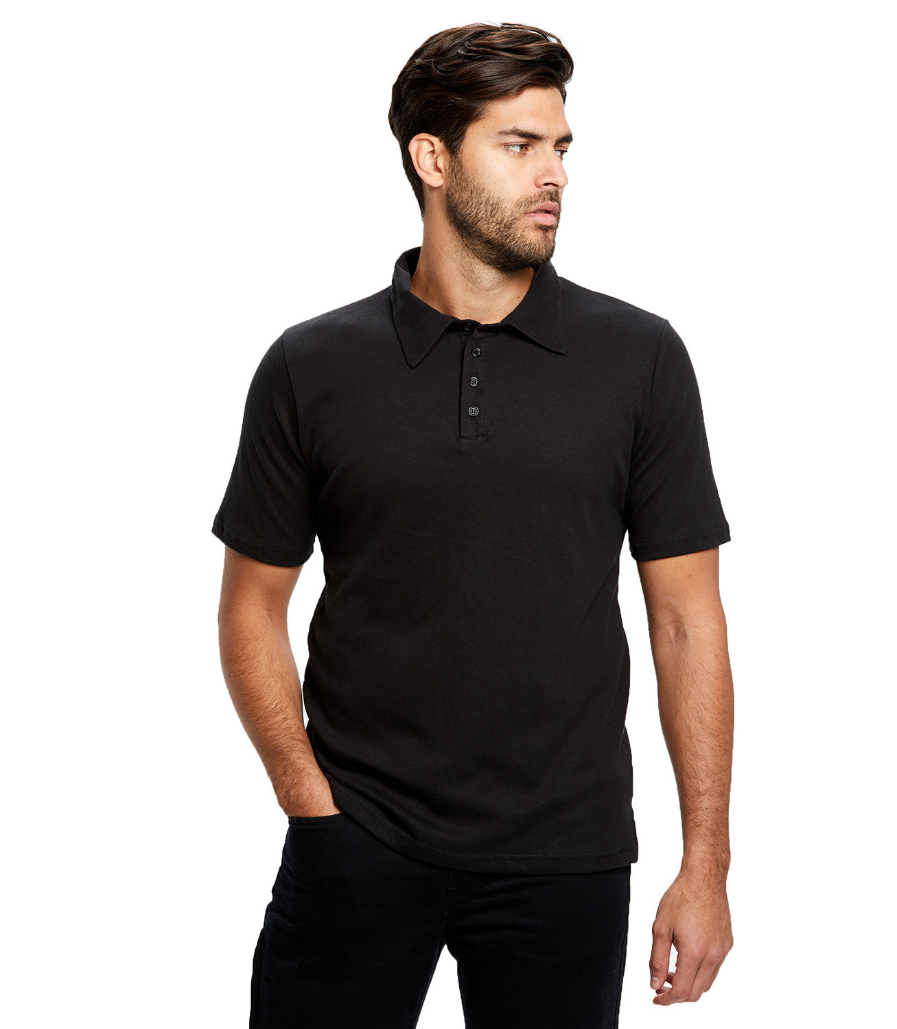 New Polo Shirt for Men Pure Cotton Embroidered Short Sleeve Black York  Leisure Sports Simple Europe the United States Loose Tops - AliExpress